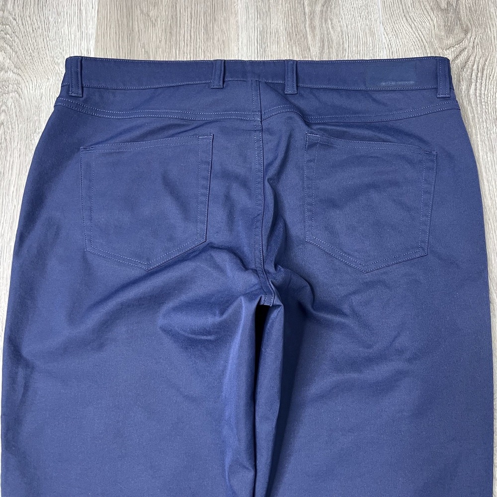 Peter Millar EB66 Performance Five-Pocket Pants Mens Size 36 Inseam 27.5" Blue - Picture 14 of 16